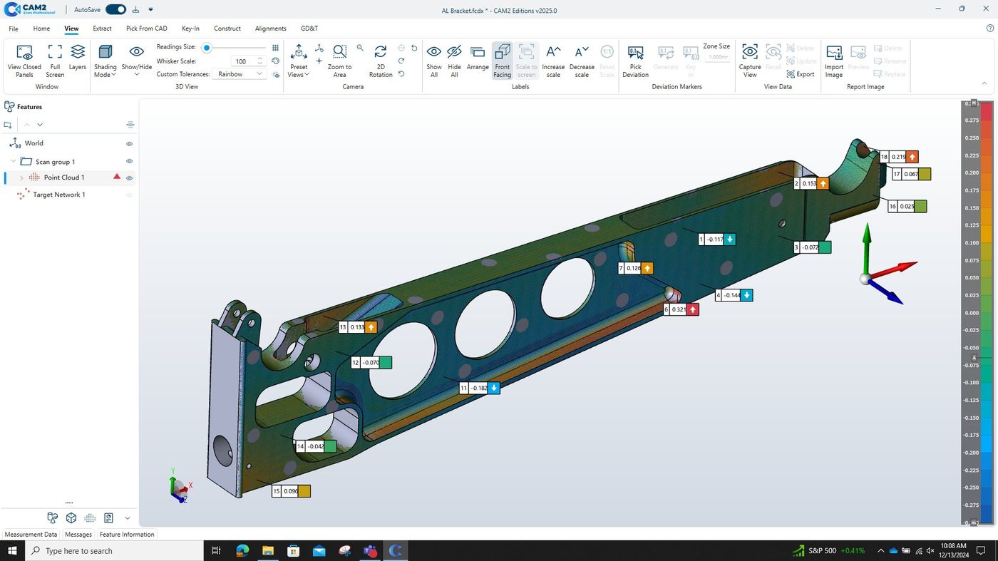 CAM2 Software — oprogramowanie pomiarowe